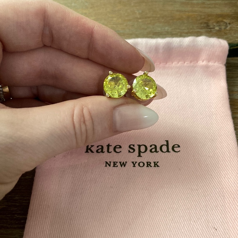 Kate spade earrings.